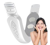V-Face Shaping Massager Electric - V-Shaped Face Shaping Massager With 6 Modes And 12 Levels Of Intensity, Portable Blue Light Face Lift