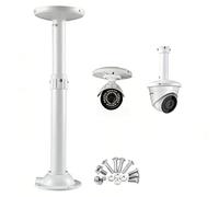 V-Fiabilidad I-Shaped Security Camera Wall Ceiling Mount Bracket, Dome Camera Mount Universal Camera Wall Mounting Bracket for CCTV Security Camera/IP Camera (300-600MM Telescopic Adjustable I-Type)