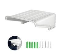 V-Fiabilidad Square CCTV Security Camera Sun & Rain Shield - Universal Waterproof Protective Cover for Outdoor Surveillance Cameras (Hikvision/Nest/Ring/Arlo/Dome/Bullet/LED Lights Protective Roof)