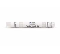V-Fix White Plastic Scratch Repair Paint Pen - Touch Up Chips, Scratches & Scuffs on Kitchen Cabinets, Furniture, Doors, UPVC & Plastic Surfaces - Waterproof - 3ml
