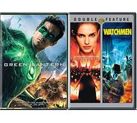 V for Vendetta & The Watchmen + Green Lantern Comic Book Movie 3-Pack Hero Bundle