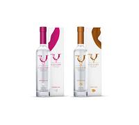 V Gallery Premium Marshmallow and Toffee Fudge Flavoured Vodka Spirit Drinks 50 cl (Case of 2), 21% ABV