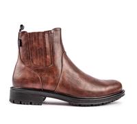 V.gan Mens Vegan Frisee Inside Zip Boots - Tan - Size UK 8