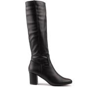 V.GAN Women's Vegan Avocado Knee High Boots in Black | Size: 7 V.GAN Black 7