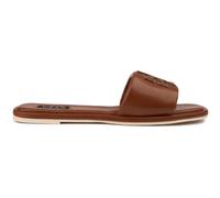 V.gan Womens Vegan Choy Logo Slide Sandals - Tan - Size UK 6