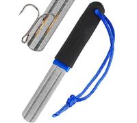 V-Groove Dart Sharpener, Precision Portable Slim Double Sided Diamond Grinding File, Compact Slim Fishing Hook Hone Sharpening Tool for Fishing Grinding Rapid Sharpening Reduced Bounce Outs