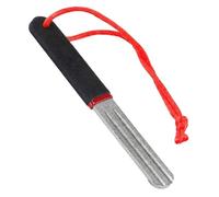 V-Groove Dart Sharpener with Diamond Grinding File for Dart Points, Darts Accessories Pocket Tool for Steel Tip Darts and Fishing Tools, Non-Slip Handle + Lanyard