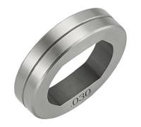 V-Groove Drive Roll for MIG Welders, 0.025-0.030 in Wire Compatibility, Silver Metal Replacement Roller for for Lincoln KP2529-1