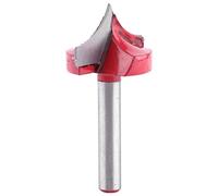 V-Groove Router Bit Set, Akozon V-Nut Milling Cutter 6 mm Shank 3D CNC Engraving V Groove Needle Point Milling Cutter Woodworking Bit Carving Tool Woodworking Sharp Cutting Tool (18mm)