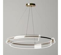 V-intage Pendant Light Minimalist LED Hanging Lamp Ring Acrylic Chandelier Fixture Illumination Pendant Lamp