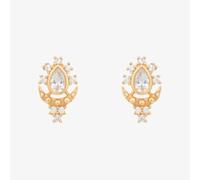 V Jewellery Roma Gold Plated Stud Earrings 3212