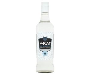 V-Kat Schnapps, Original Dry Schnapps, Made for Mixing & Cocktail Making, Artisan Liquor 15% Alcohol Drink, Classic V Drink Cocktail Ingredient & Spritzer Maker for Home Bar, 70cl (Pack of 6)