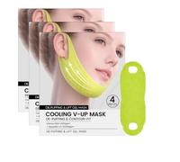 V-Lifting Mewing Band, V-Line Face Lifting Chin Mask, Double Chin Lifting Band for Flabby Chin Line and Facial Swelling, Improving Chin, Jaw and Neck Tightening