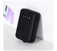 V Light Hair Extension Machine - Handheld V Hair Extension Light, Rechargeable Portable Extension Lamp with 6Pcs 405nm LED Beads, Hair Extensions Tool, Fast Curing Wig (Black)