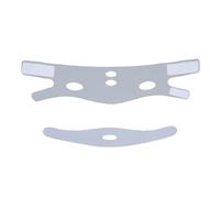 V Line Face Lifting Strap Jawline Definition Innovative Honeycomb Structure Double Chin Targeted Wrinkle Removal Adjustable Breathable Beauty Bandage Grey