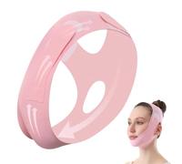 V-Line Lifting Chin Strap for Sleeping,Face Night Time Jaw Snatcher, Purely Physical and Side Effect-Free, Reusable Breathable Double Chin Reducer, Jaw Trainer Face Lift Mask Face Strap for Slimming