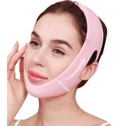 V Line Lifting Mask, Breathable and Comfortable V Line Face Lifting Band, Anti-Aging Chin Strap for Firm Lifted Skin, Reusable, Double Chin Reducer, For Women Men