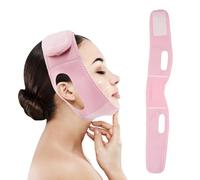 V Line Lifting Mask, Double Chin Reducer, Pink Gawline Shaper, Chin Strap for Sleeping, V Line Face Jawline Lifting Mask,Firm Lifted Skin, Breathable, Comfortable, Reusable Jaw Strap For Women