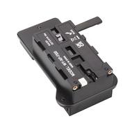 V-Lock Battery Plate Adapter High Efficiency V Mount False Battery With Protections Circuit For Photo Equipment V Mount To F Converter With Reverse Protections
