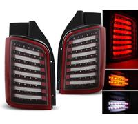 V-MAXZONE PARTS LED Rear Tail Lights RED WHITE compatible with VW TRANSPORTER T5 2003-2015 RS-3302 Tail Light Tail Lamp 1 Pair Driver And Passenger Side Complete Set
