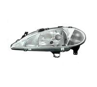 V-MAXZONE PARTS Left Headlight Compatible With Renault Megane I 1999 2000 2001 2002 2003 VP1294L Front Car Light Lamp Headlamp Driver Side Headlights Assembly Projector Chrome LHD