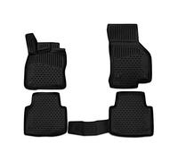V-MAXZONE PARTS Set TPE Black Rubber Car Floor Mats VD439 All Weather Odorless Car Floor Mat Liners 5-piece Set Car Accessories Compatible With Skoda Superb 2015 2016 2017 2018 2019