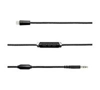 V-Moda Speakeasy Dac/Amp 3-Button Lightning Cable - Black One Size