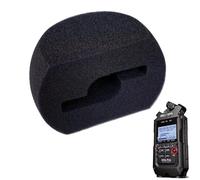 V-MOTA Customizing Microphone Windscreen Foam Cover Compatible with Zoom H4N PRO Portable Handy, Improve Audio Quality Reduce Wind Noise (Black 2 Pieces)
