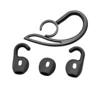 V-MOTA Eargels Ear Loops Tips, Silicone Sleeves for Jabra Stealth UC and Talk 45 Bluetooth Headset (1 Set) (Black)