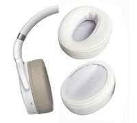 V-MOTA Earpads Compatible with EPOS Adapt 360,Adapt 361 / MB 360 UC Audio Wireless ANC Headset,Replacement Ear Cotton Sleeve Repair Parts (Leatherette White)