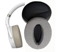 V-MOTA Earpads Compatible with Sennheiser HD300 HD400S HD4.20 HD4.20S HD4.30 HD4.30I HD4.30G HD4.40 HD4.50 Headset,Replacement Ear Cotton Sleeve Repair Parts (Gray Cloth)