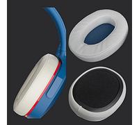 V-MOTA Earpads Compatible with Skullcandy Crusher Bluetooth, Crusher Evo, Crusher ANC, Hesh 3 Wireless Headphones,Replacement Leather Cushions Repair Parts (1 Pair) (White)