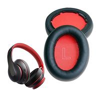 V-MOTA Earpads Compatible with Soundcore Anker Life Q10 / Q10bt Wireless Headset,Replacement Cushions Repair Part (1 Pair) (Black+Red)
