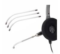 V-MOTA General Clear Voice Tube for Plantronics Headsets Replacement Accessory P/N: 29960-01,Encore HW510 HW510V HW520 HW520V, SupraPlus HW251N, HW261N (3 Pack) (L=93mm)