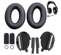 V-MOTA Mixed Kit Ear Pads and Microphone Foam, Replacement Ear Cushions Compatible with Bose A20 Aviation Headset, Noise Isolation Memory Foam (1 Set)