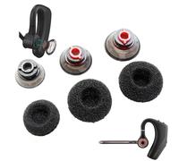 V-MOTA Silicone Eargel Tips, Replacement Ear Caps for HP Poly Plantronics Voyager Legend 30, Legend 50 UC and B235-M Headset (L/M/S 1 Set)