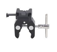 V Mount Battery Clamp, V Mount Battery Adapter Strong Grip Portable Adjustable Heavy Duty for Light Stand Tripod