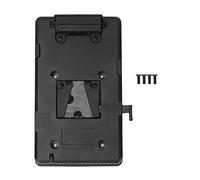 V Mount Battery Plate Adapter for DSLR Camera, Compact Lightweight Camera Battery Plate for Video Light and V Mount Battery Compatibility