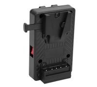 V Mount Battery Plate Aluminum Alloy D TAP Output V Lock Clamp Battery Mounting Plate for NP F970 F960 F750 F770 F550 Variety Shooting Scenarios