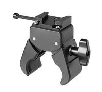 V Mount Battery Plate, Quick Release Lightweight Crab Claw Clamp Adapter for Professional Video Devices and Cameras, powers Solution for Outdoor Photography, Filmmaking, Camera Lovers