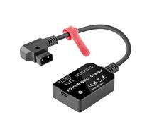 V Mount Charging Adapter With Type C And D-Tap Large Power Output Up To 100W For Laptops Cameras And UAV Black Type C D-tap Power Adapter