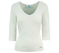 V-Neck 3/4 Sleeve Plain White Heritage Fit Top Champion White XL