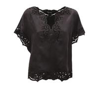 V-Neck Blouse - female - Emma&Gaia - Blouses - Black - S - Blouses & Shirts S