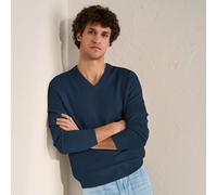 V-neck Cashmere Jumper lands end Dark Navy M