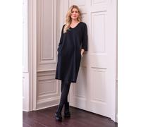 V Neck Cocoon Dress Celtic & Co Black 12