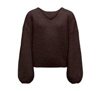 V-neck Jumper - unisex - ONLY - Kids Knitwear - Brown - 12 Y - Kids 12 Y