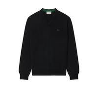 V-Neck Merino Wool Jumper- male- Lacoste- Sweatshirts- Black- S- Sweatshirts & Hoodies S