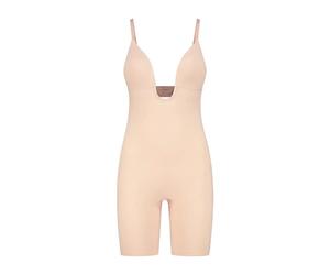 V-neck shaping bodysuit for women Bye Bra Beige 2XL