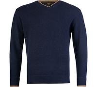 Jack Pyke Ashcombe 100% Lambswool V-Neck Pullover Navy Country Shooting Hunt