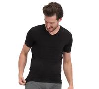 V-neck T-shirt Bamboo Basics Velo (x2) Noir S